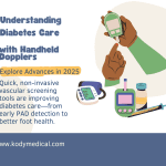Diabetes care using handheld Doppler devices and non-invasive vascular tools.
