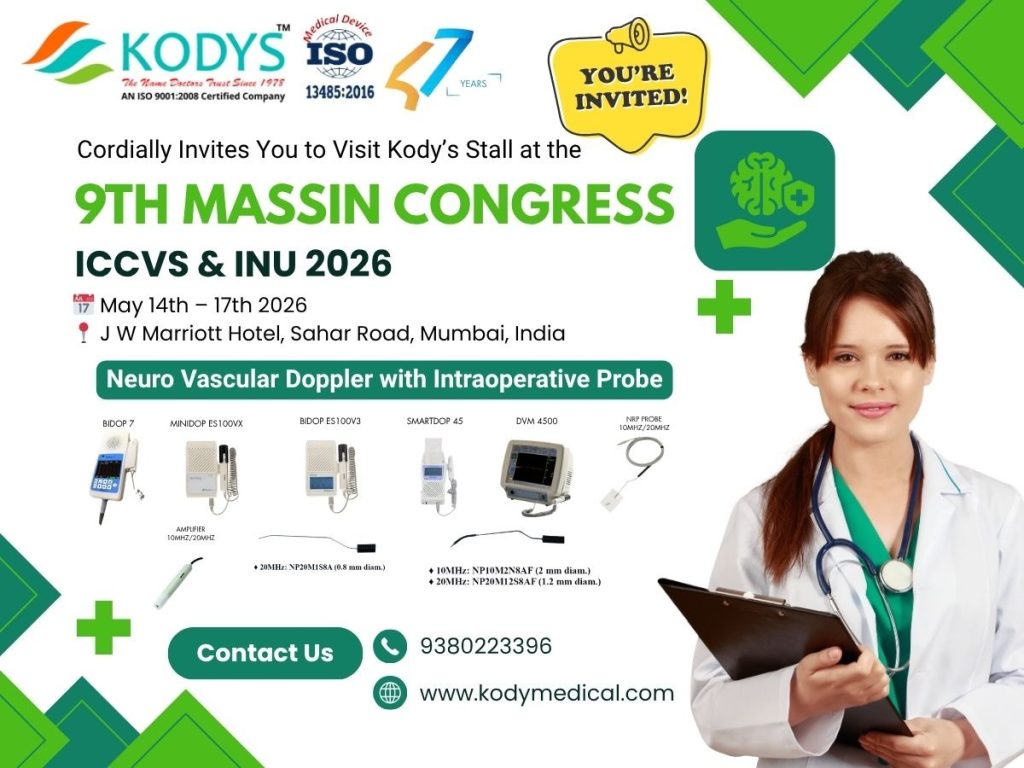 Visit Kody Medicals at 9th MASSIN Congress, Mumbai