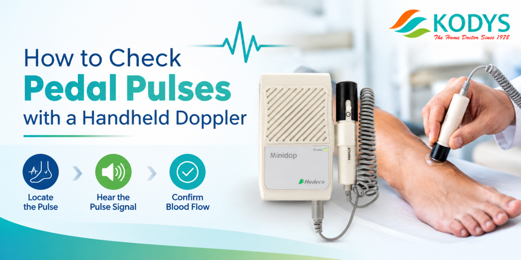 How to Check Pedal Pulses with a Handheld Doppler